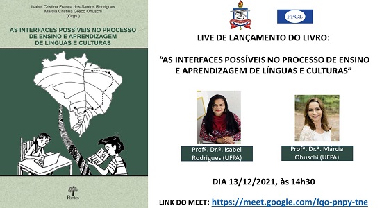 Livro “As interfaces possíveis no processo de ensino e aprendizagem de línguas e culturas” será lançado neste mês