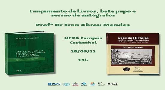 Professor do Instituto de Educação Matemática e Científica da UFPA vai lançar livros no Campus de Castanhal