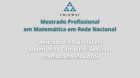 Mestrado Profissional em Matemática Castanhal: Segunda Chamada do ENA 2025 